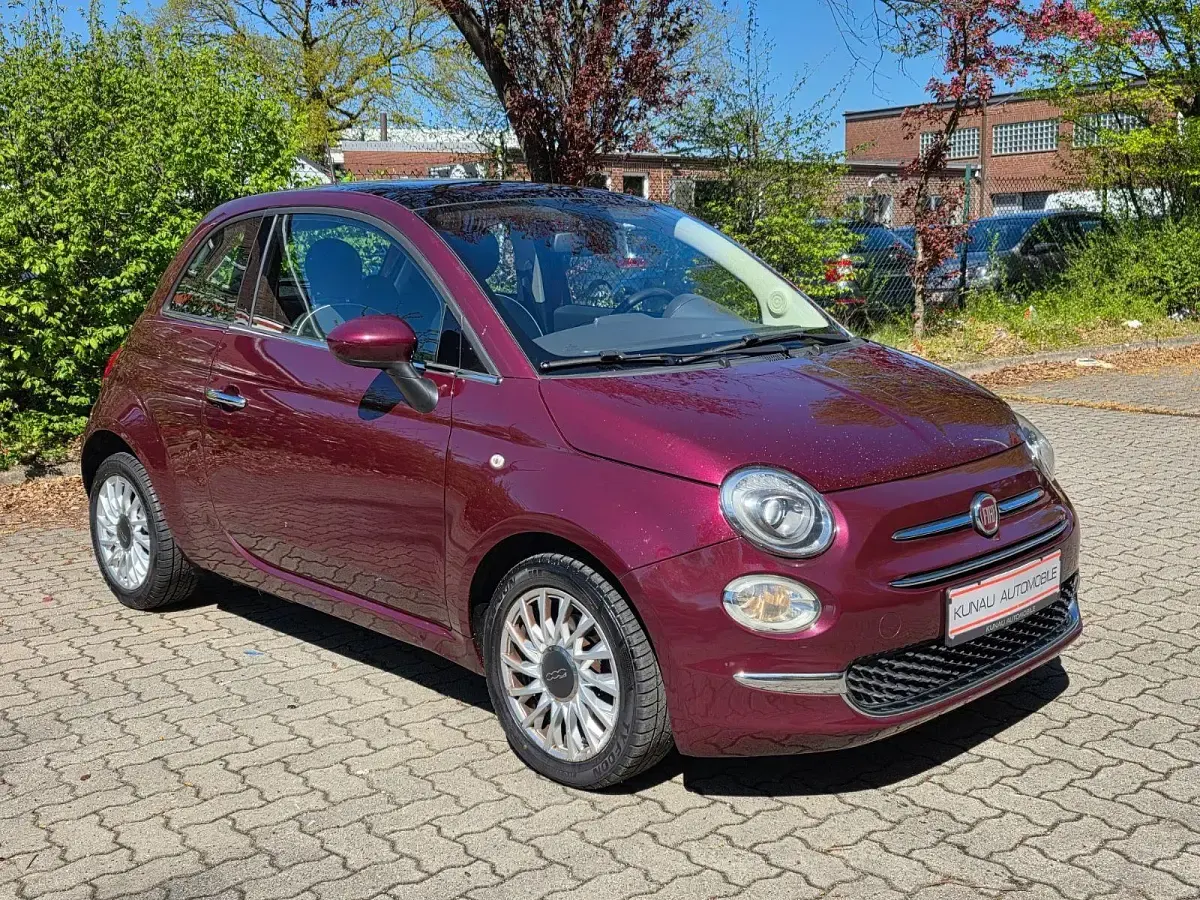 Gebraucht Fiat 500 Lounge 86 PS (63 kW) 2015 Violett Kleinwagen