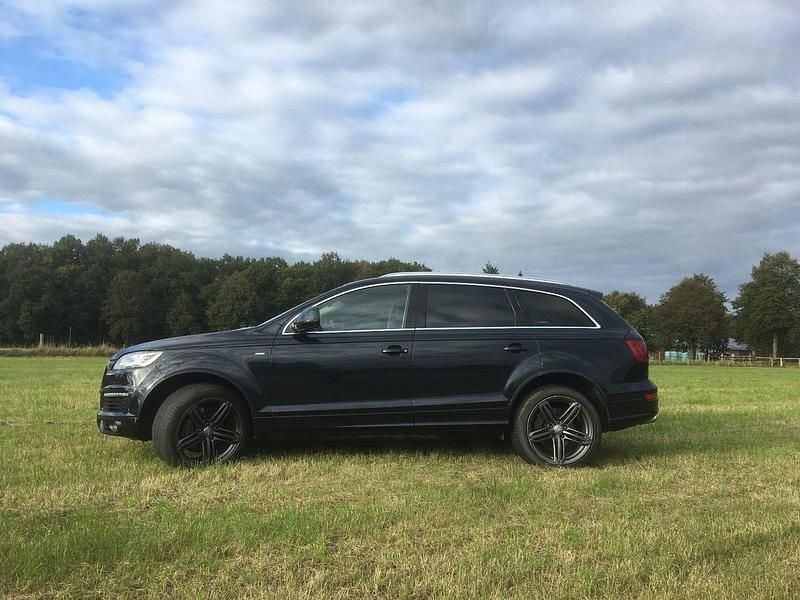 Gebraucht Audi Q7 S-line plus 340 PS (250 kW) 2009 Blau SUV