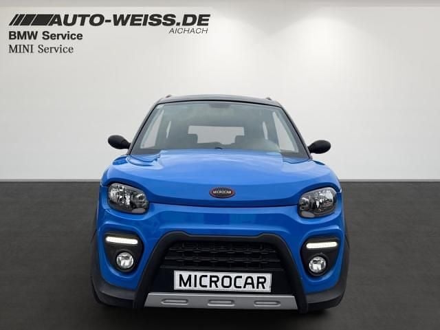 Gebraucht Microcar M.Go 2021 Blau/schwarz (blau) Kleinwagen