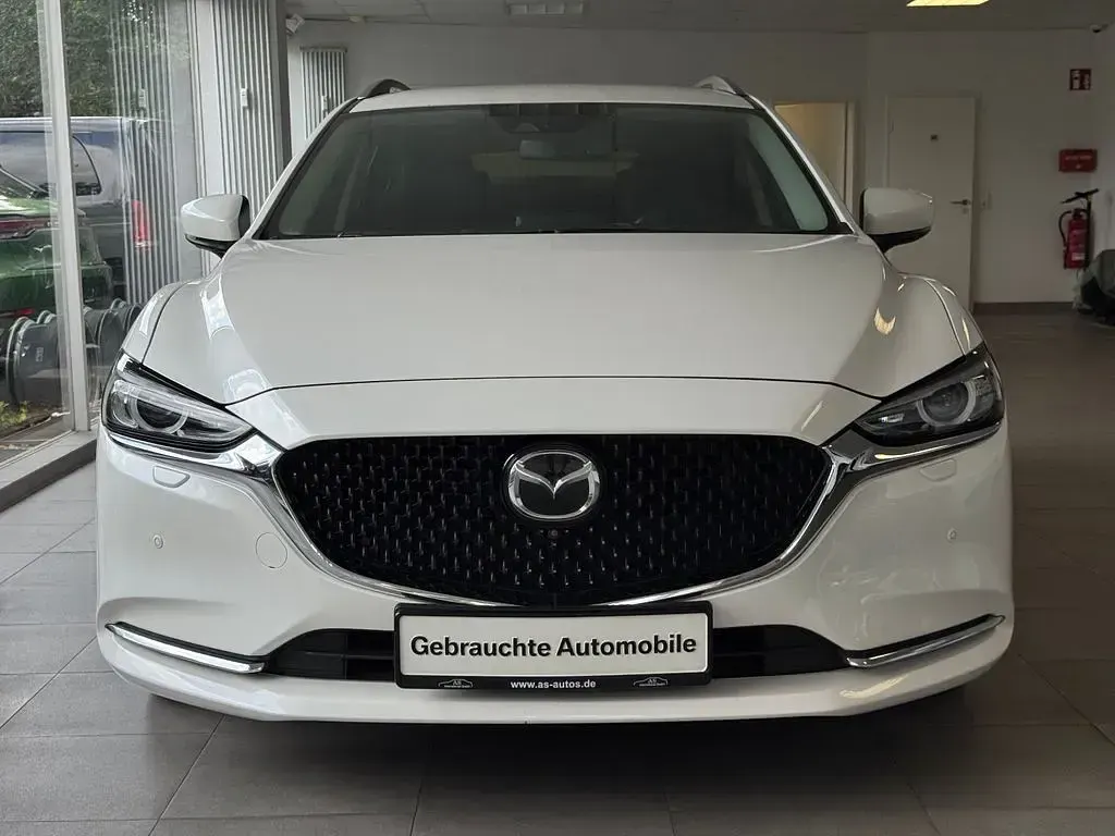 Gebraucht Mazda 6 Exclusive-Line 165 PS (121 kW) 2018 Weiß Kombi