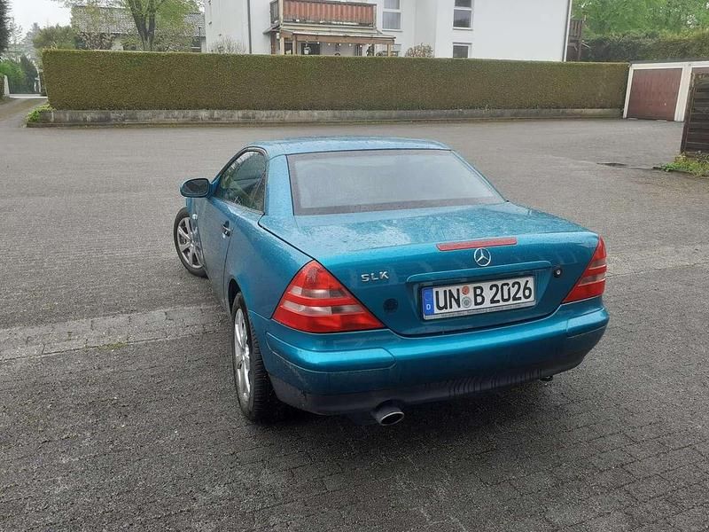 Gebraucht Mercedes SLK200 136 PS (100 kW) 1998 Grün Cabrio