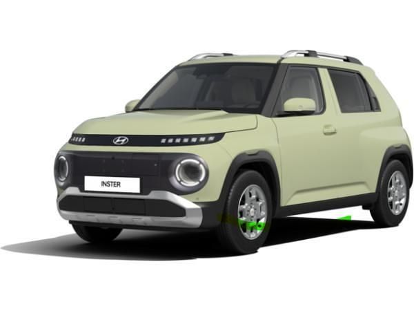Gelb (buttercream yellow) Neu 2025 Hyundai Inster Trend Kleinwagen | 25.378 € (Guter Preis) - Bild 1/3