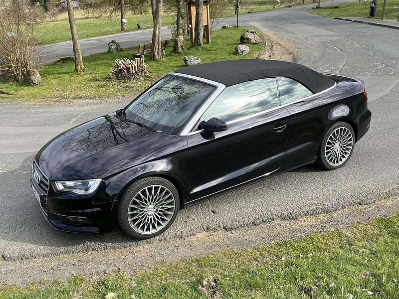 Gebraucht Audi A3 Cabriolet Ambition 140 PS (102 kW) 2014 Schwarz Cabrio