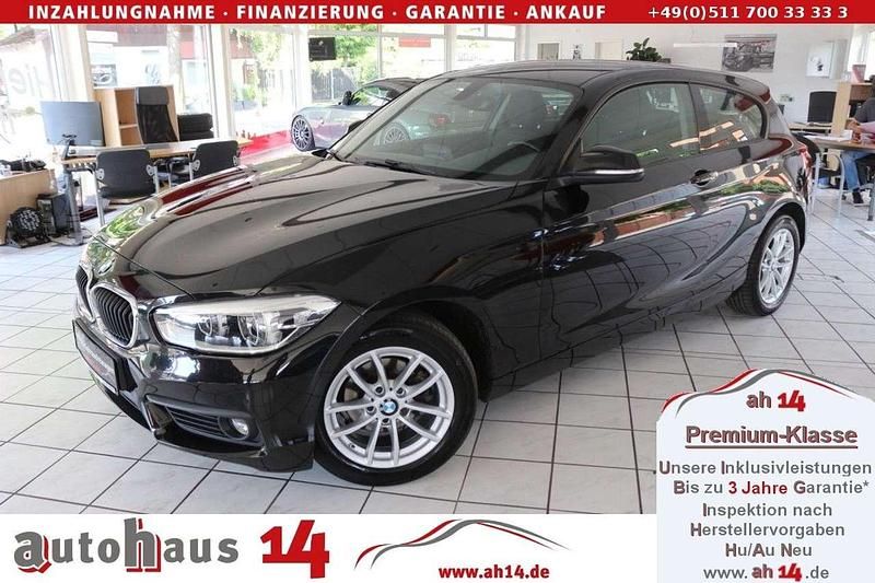 Schwarz Gebraucht 2018 BMW 116 Advantage Kleinwagen | 11.950 € (Fairer Preis) - Bild 1/3