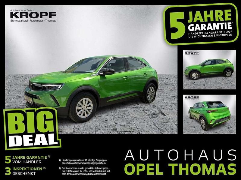 Matcha green/ikone gruen Gebraucht 2021 Opel Mokka-e Edition SUV | 14.990 € (Superpreis) - Bild 1/4