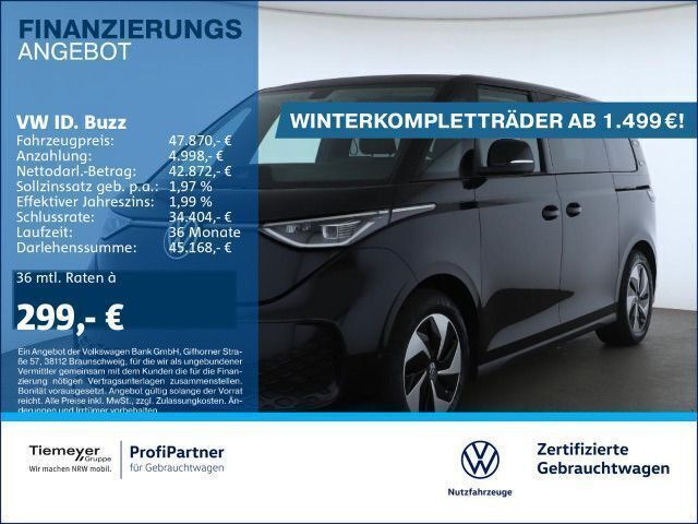 Schwarz Gebraucht 2023 VW ID. Buzz Pro Van | 47.870 € (Fairer Preis) - Bild 1/1