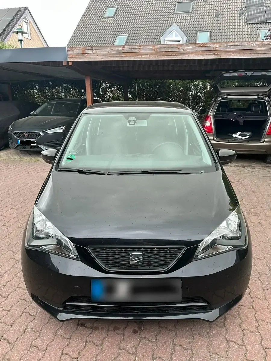 Gebraucht Seat Mii Ecomotive 75 PS (55 kW) 2012 Schwarz Kleinwagen