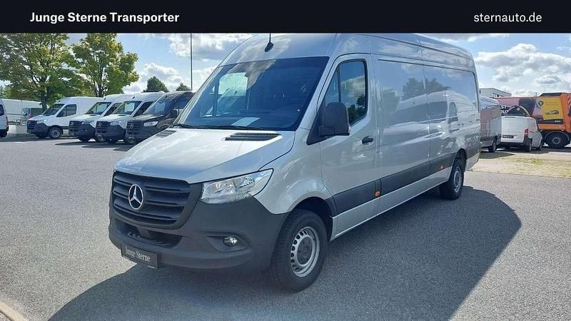 Iridiumsilber metallic Gebraucht 2021 Mercedes Sprinter Van | 27.311 € (Superpreis) - Bild 1/4