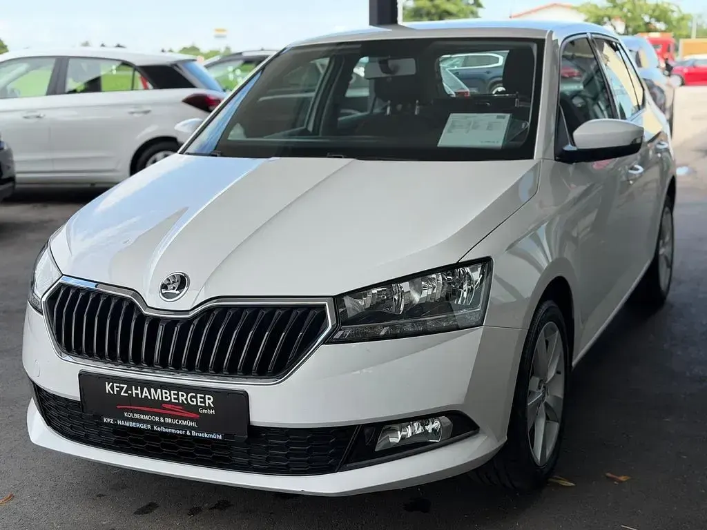Gebraucht Skoda Fabia Cool Plus 60 PS (44 kW) 2020 Weiß Kleinwagen