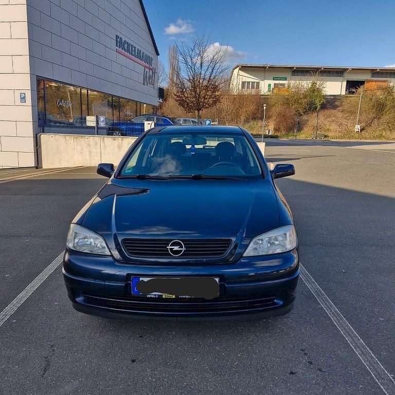 Gebraucht Opel Astra Njoy 84 PS (61 kW) 2003 Blau Limousine