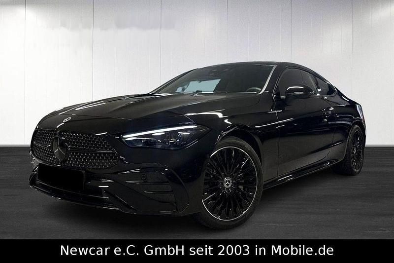 Schwarz Gebraucht 2025 Mercedes CLE300 AMG line Coupé | 64.843 € (Fairer Preis) - Bild 1/4