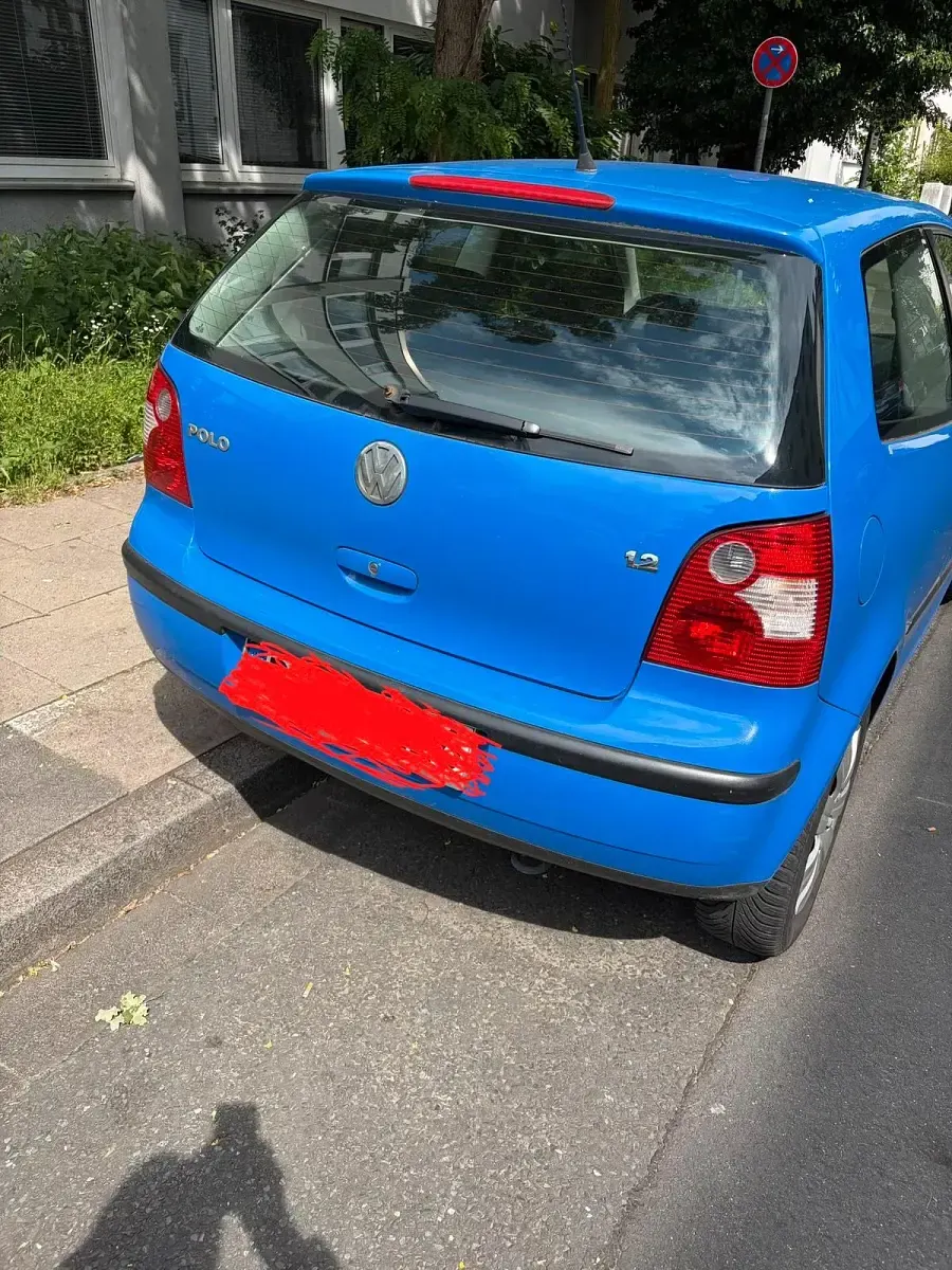 Gebraucht VW Polo 60 PS (44 kW) 2003 Blau Kleinwagen