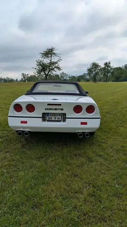 Gebraucht Corvette C4 247 PS (181 kW) 1992 Weiß Cabrio