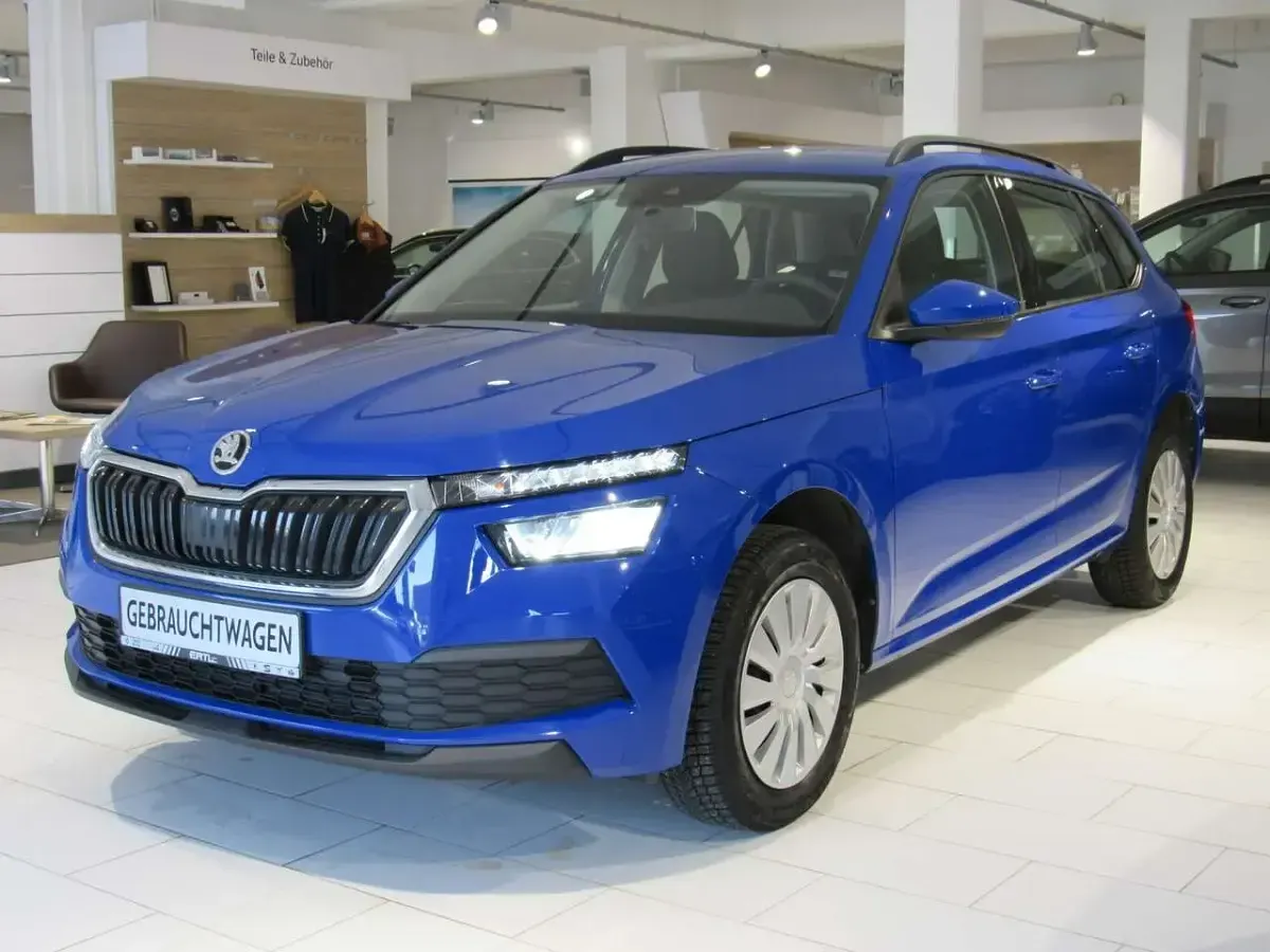 Gebraucht Skoda Kamiq Active 95 PS (69 kW) 2021 Blau SUV