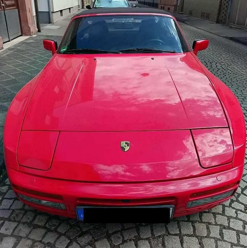 Rot Gebraucht 1989 Porsche 944 S2 Cabrio | 35.000 € - Bild 1/4