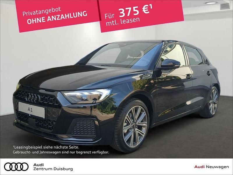 Schwarz Neu 2025 Audi A1 Sportback Advanced Plus Kleinwagen | 29.970 € (Fairer Preis) - Bild 1/4