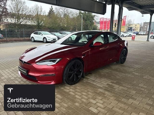Gebraucht Tesla Model S Plaid 759 kW (1033 PS) 2024 Rot Kleinwagen