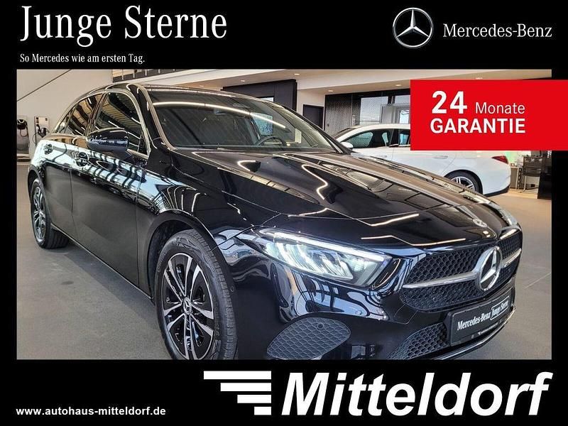 Gebraucht Mercedes A180 Progressive 136 PS (100 kW) 2024 Lack kosmosschwarz Limousine