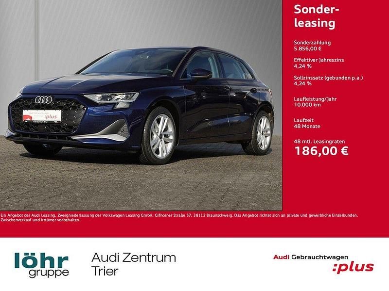 Blau Gebraucht 2025 Audi A3 Sportback Advanced Plus Kleinwagen | 29.280 € (Fairer Preis) - Bild 1/3