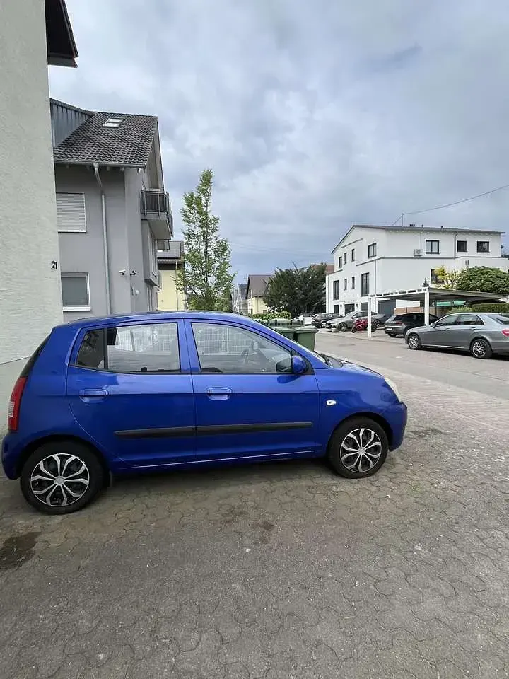 Gebraucht Kia Picanto LX 65 PS (47 kW) 2005 Blau Kleinwagen