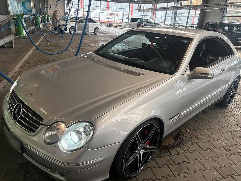 Silber Gebraucht 2002 Mercedes CLK500 Coupé | 6.650 € (Teuer) - Bild 1/4