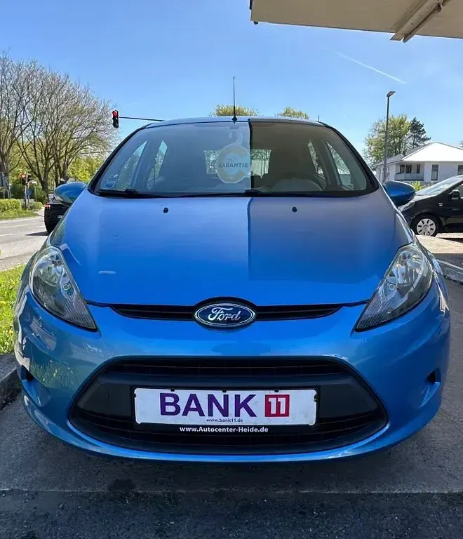 Gebraucht Ford Fiesta Trend 82 PS (60 kW) 2009 Blau Limousine