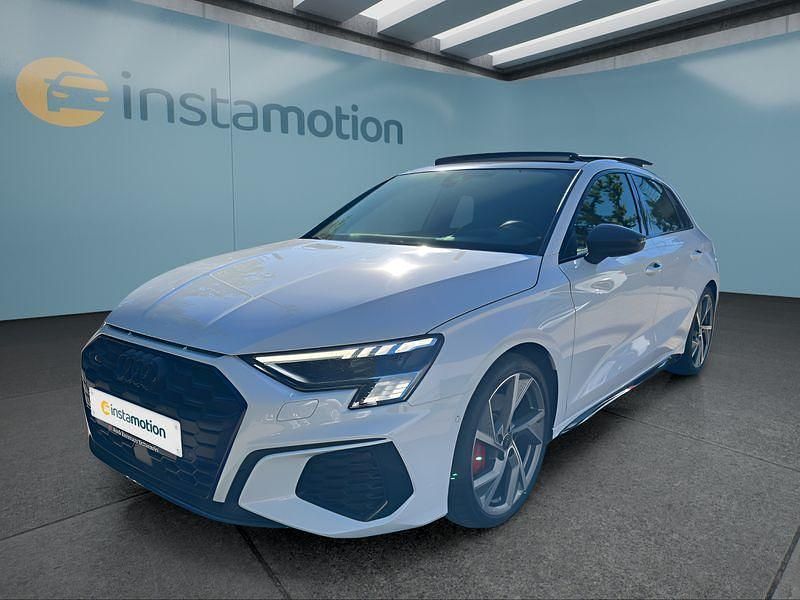 Weiß Gebraucht 2023 Audi S3 Limousine | 44.949 € (Teuer) - Bild 1/4