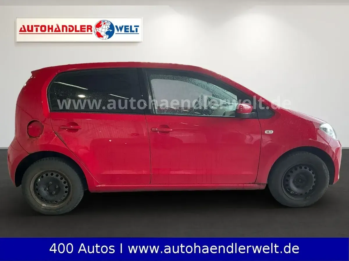 Gebraucht VW up! 75 PS (55 kW) 2012 Rot Kleinwagen