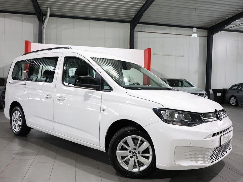 Gebraucht VW Caddy Maxi Life 122 PS (89 kW) 2021 Weiß Van / Kleinbus