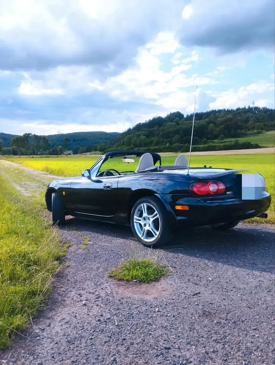 Gebraucht Mazda MX5 110 PS (80 kW) 2005 Schwarz Cabrio