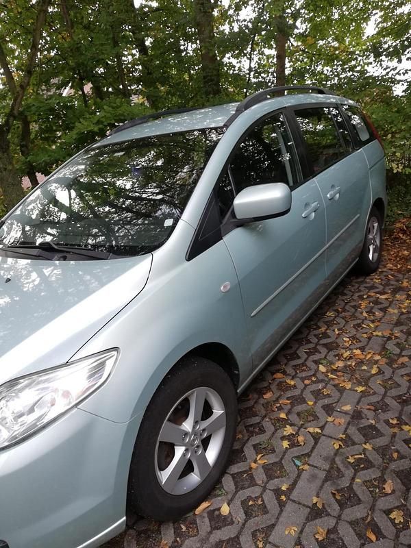 Gebraucht Mazda 5 2006 Grün Van / Kleinbus