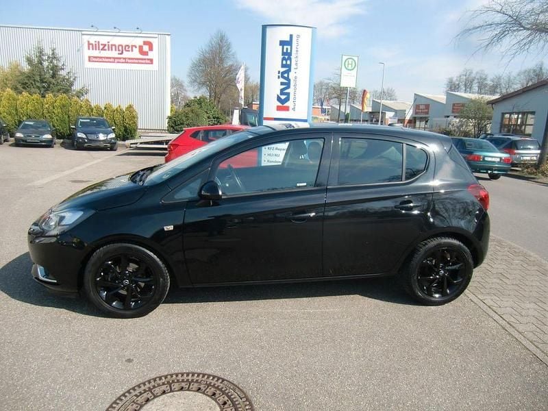Gebraucht Opel Corsa Color Edition 90 PS (66 kW) 2017 Schwarz Kleinwagen