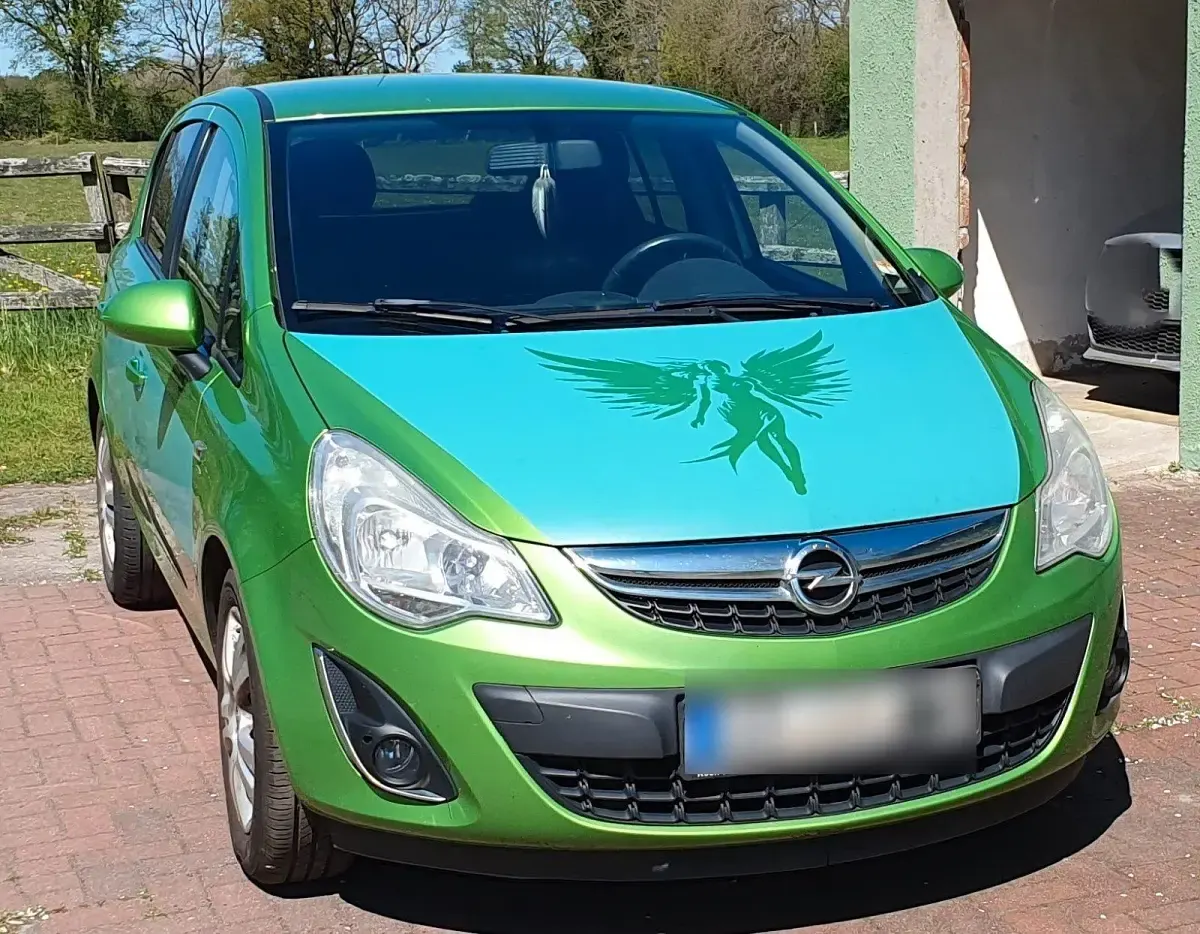 Używany Opel Corsa Satellite 95 KM (69 kW) 2011 Zielony Hatchback