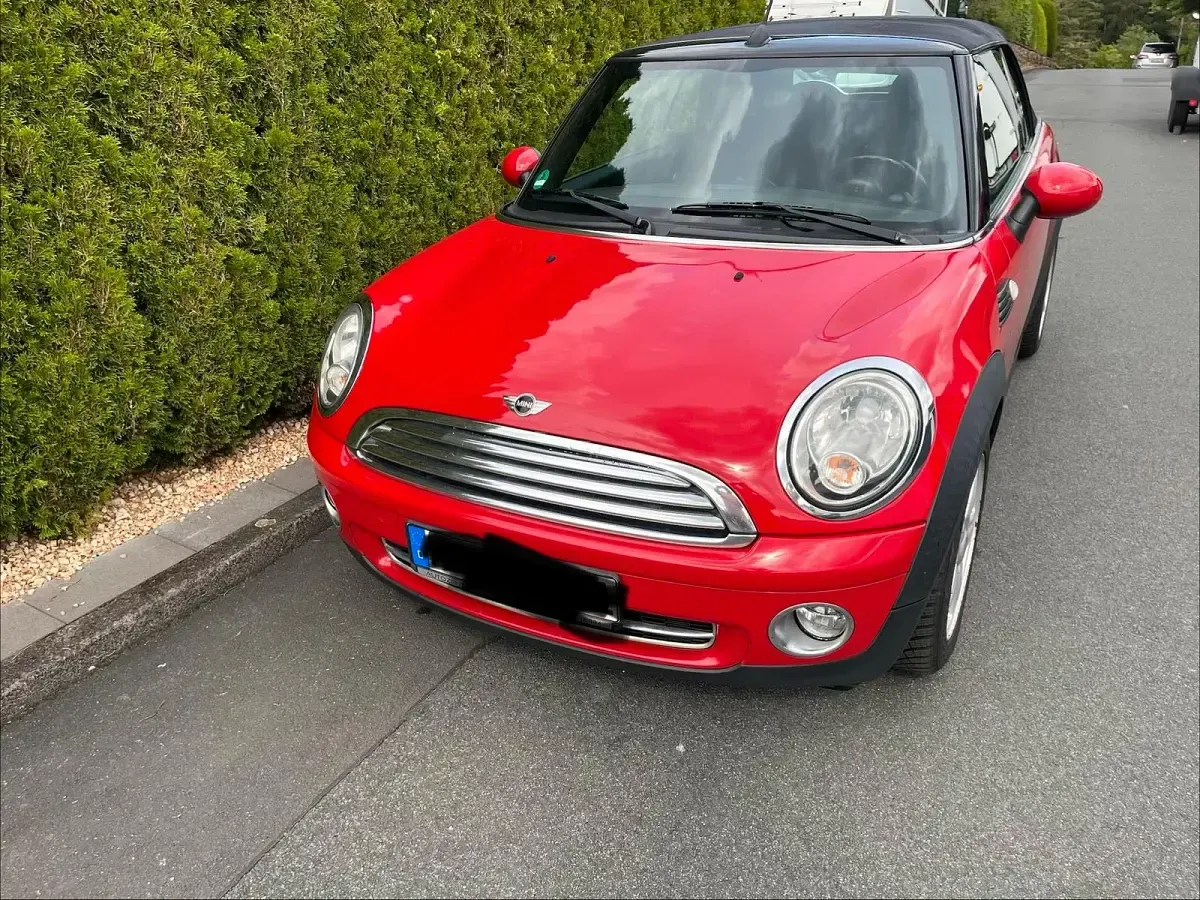 Gebraucht Mini Cooper Cabriolet 122 PS (89 kW) 2009 Rot Cabrio