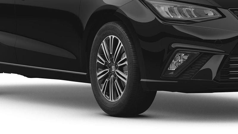 Gebraucht Seat Ibiza Style 95 PS (69 kW) 2025 Midnight schwarz metallic (metallic) Kleinwagen