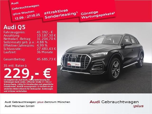 Mythosschwarz metallic Gebraucht 2022 Audi Q5 Ambiente SUV | 41.392 € (Fairer Preis) - Bild 1/2