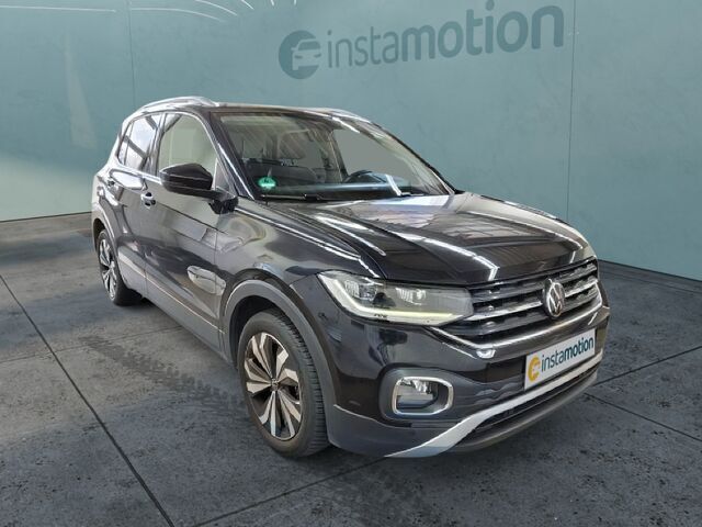 Schwarz Gebraucht 2021 VW T-Cross Style SUV | 19.300 € (Fairer Preis) - Bild 1/2