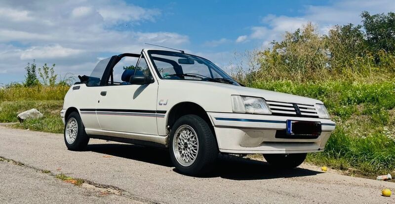 Weiß Gebraucht 1991 Peugeot 205 Cabrio | 6.900 € - Bild 1/4