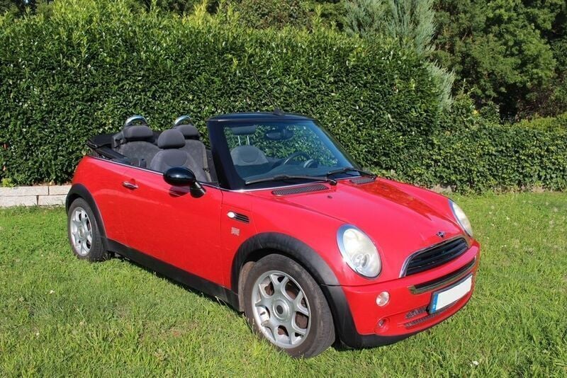 Rot Gebraucht 2007 Mini One Cabriolet Cabrio | 3.899 € (Guter Preis) - Bild 1/4