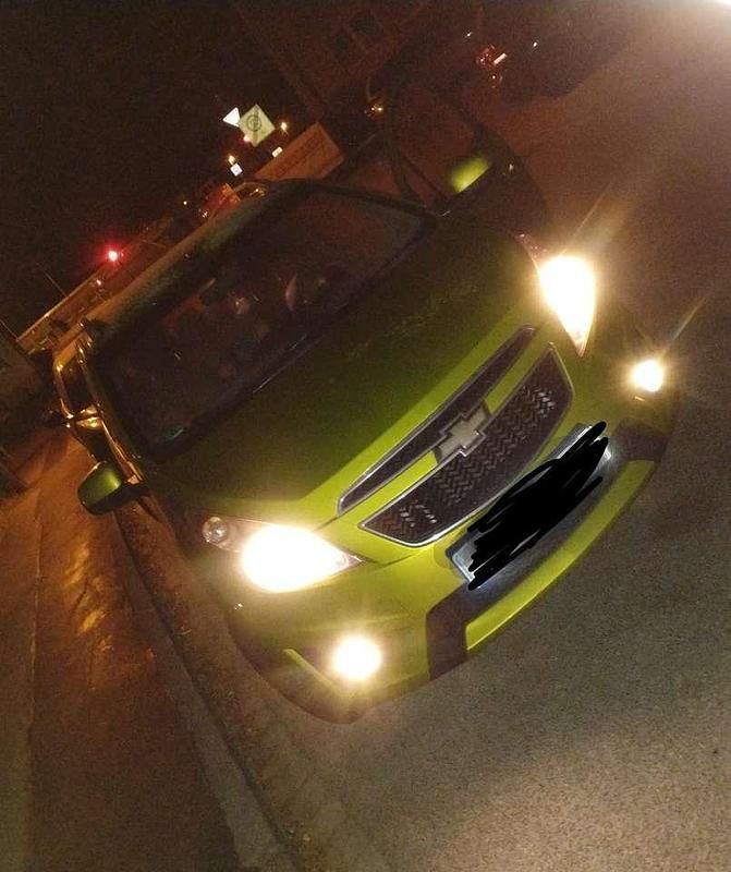 Gebraucht Chevrolet Spark LT 82 PS (60 kW) 2010 Grün Kleinwagen