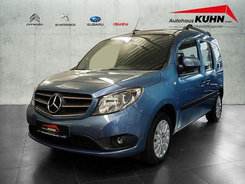 Kornelit blau Gebraucht 2020 Mercedes Citan 111 Edition Kombi | 16.980 € (Fairer Preis) - Bild 1/4