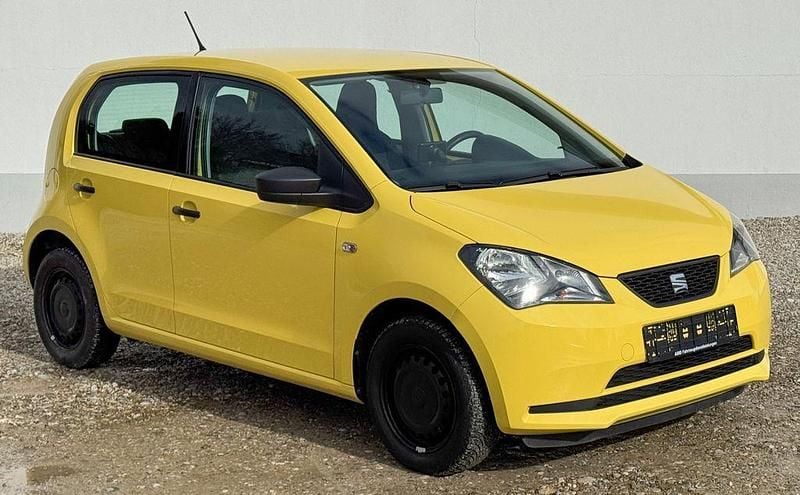 Gebraucht Seat Mii Reference 68 PS (50 kW) 2014 "girasol" gelb Kleinwagen