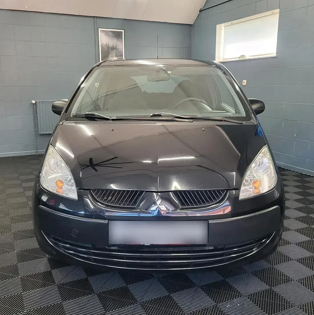 Gebraucht Mitsubishi Colt 60 PS (44 kW) 2008 Schwarz Kleinwagen