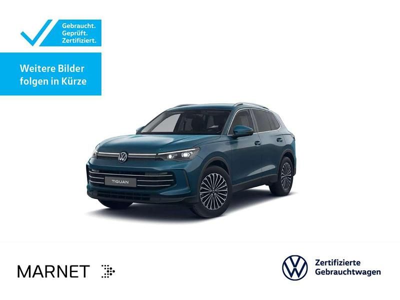 Nightshade blue metallic Gebraucht 2024 VW Tiguan Elegance SUV | 37.930 € (Fairer Preis) - Bild 1/2