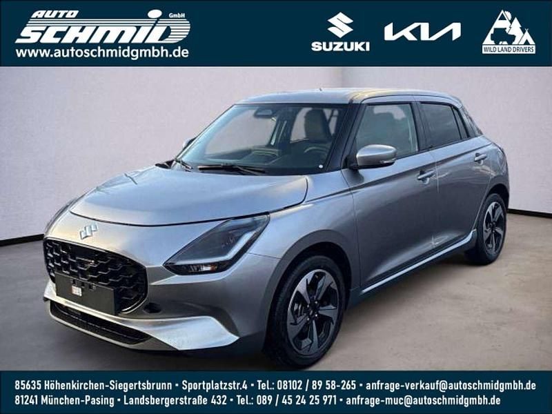 Silber Neu 2025 Suzuki Swift Comfort+ Kleinwagen | 21.490 € - Bild 1/3