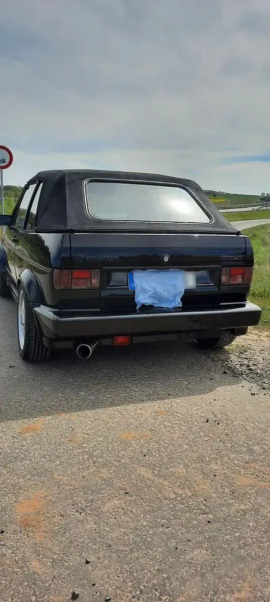 Gebraucht VW Golf Cabriolet Sportline 133 PS (97 kW) 1991 Schwarz Cabrio