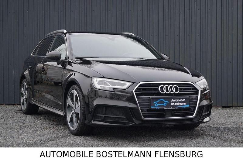 Gebraucht Audi A3 S-Line 116 PS (85 kW) 2018 Schwarz Limousine