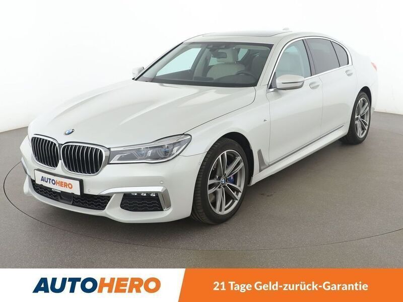 Weiß Gebraucht 2018 BMW 740 Sport Line Limousine | 42.070 € (Guter Preis) - Bild 1/3