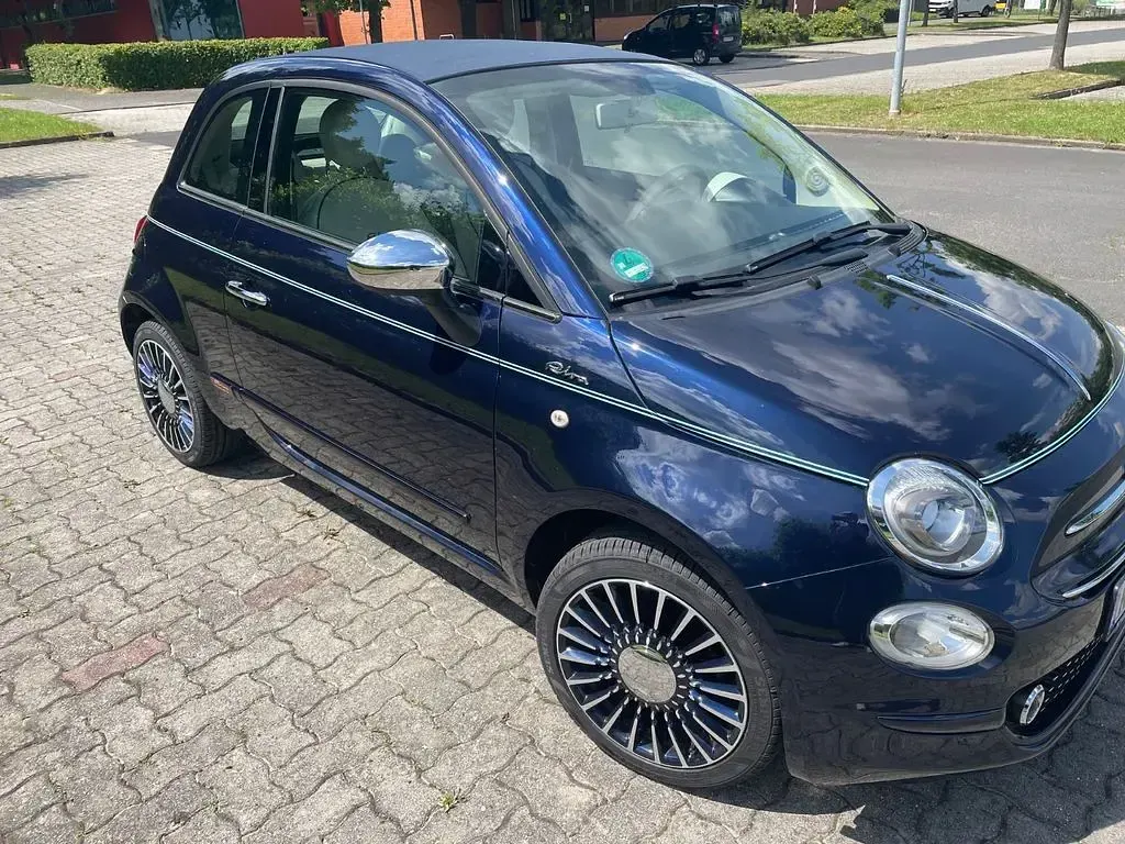 Gebraucht Fiat 500C Riva 69 PS (50 kW) 2017 Blau Cabrio