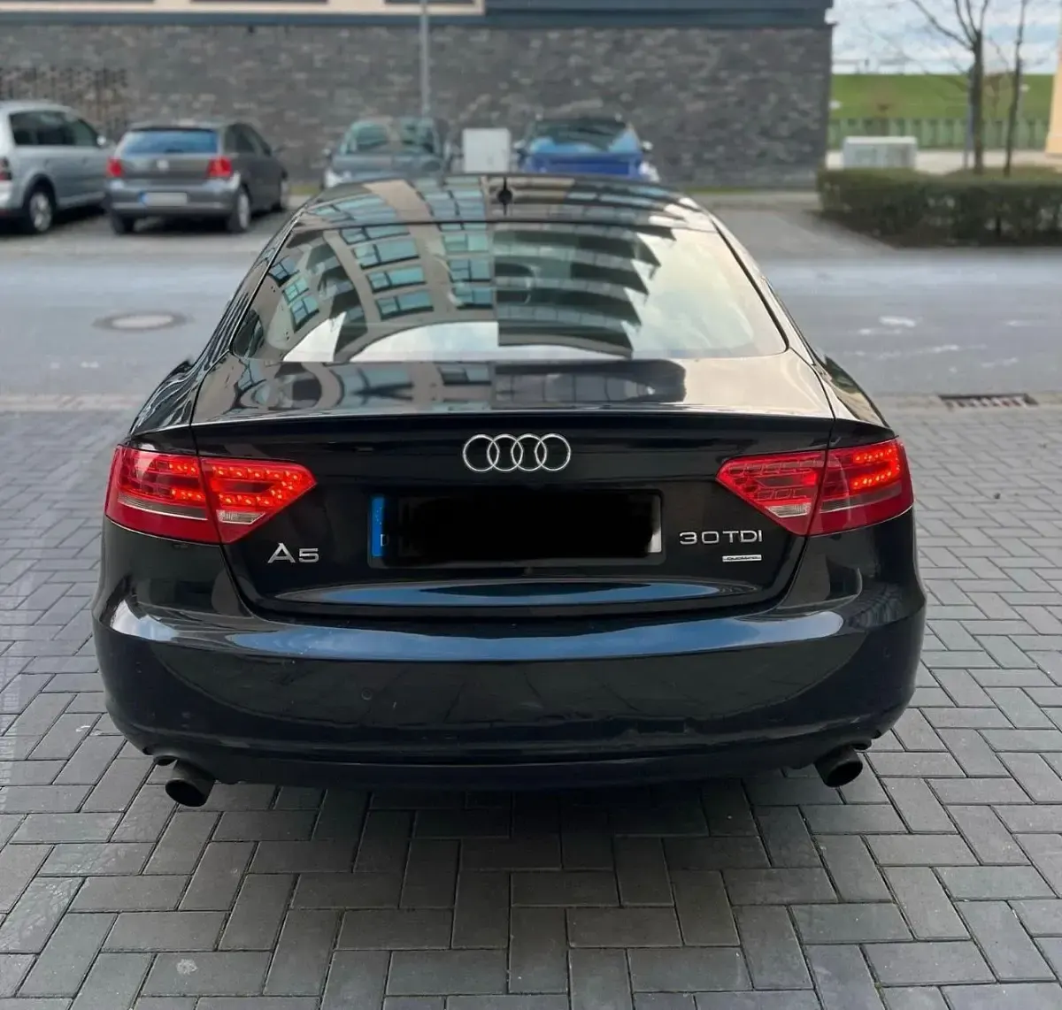 Gebraucht Audi A5 Sportback 239 PS (175 kW) 2009 Schwarz Kleinwagen